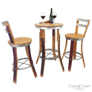 Wine Barrel High Pub Set